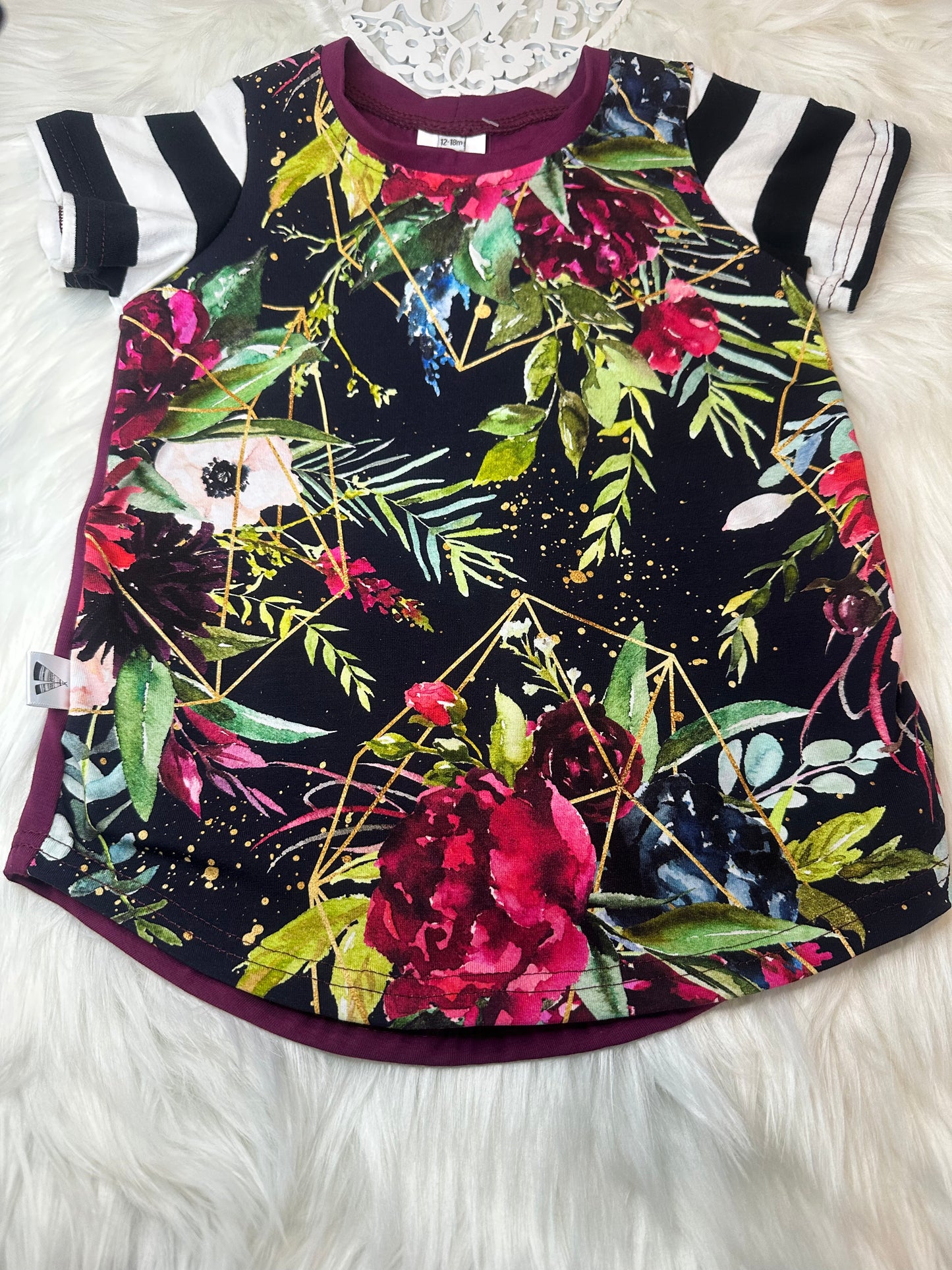 Dark Floral Dress